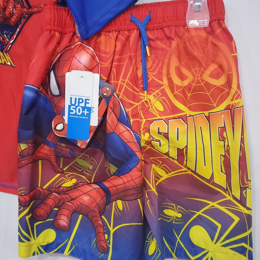 🆕️ Spiderman Rash/Trunk Set - Picture 3 of 7